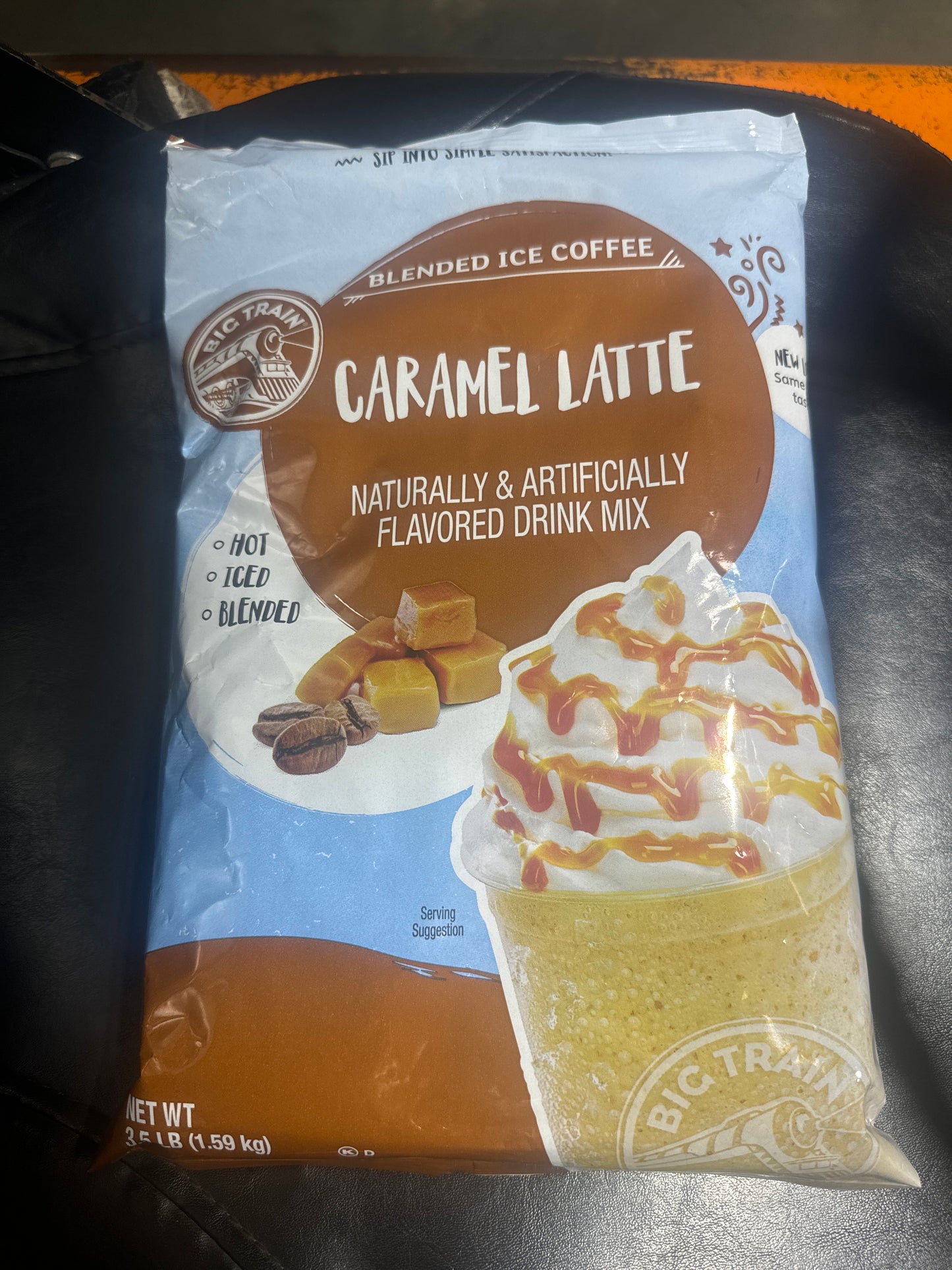 Caramel latte