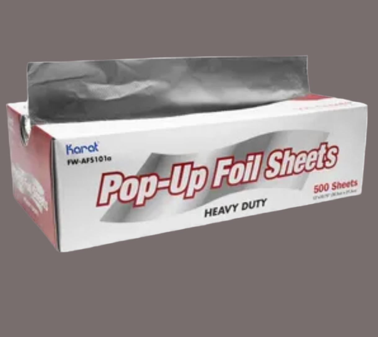 Pop-up foil sheets 9in