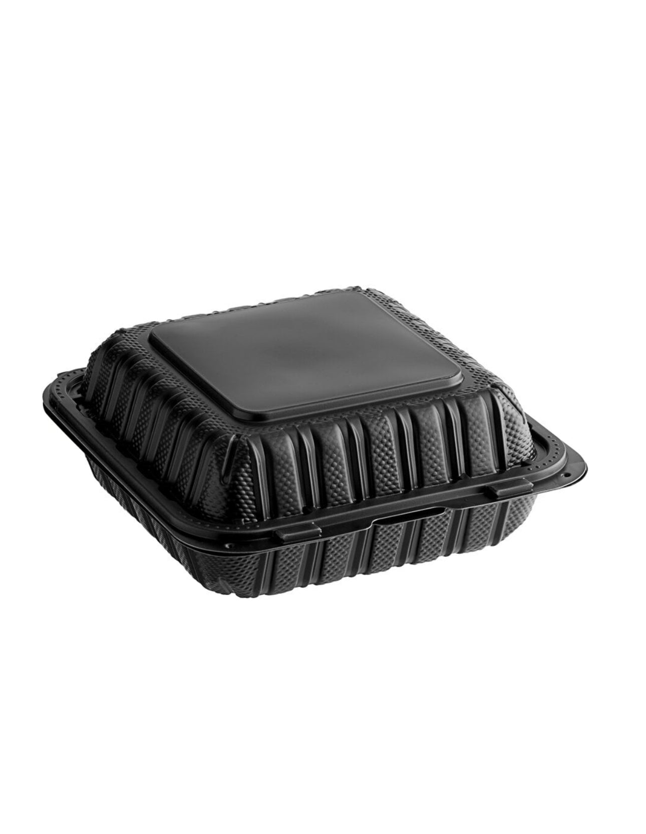 black containers