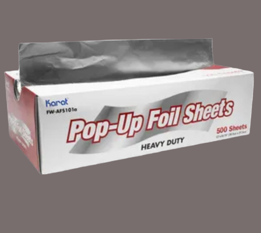 Pop-up foil sheets 9in